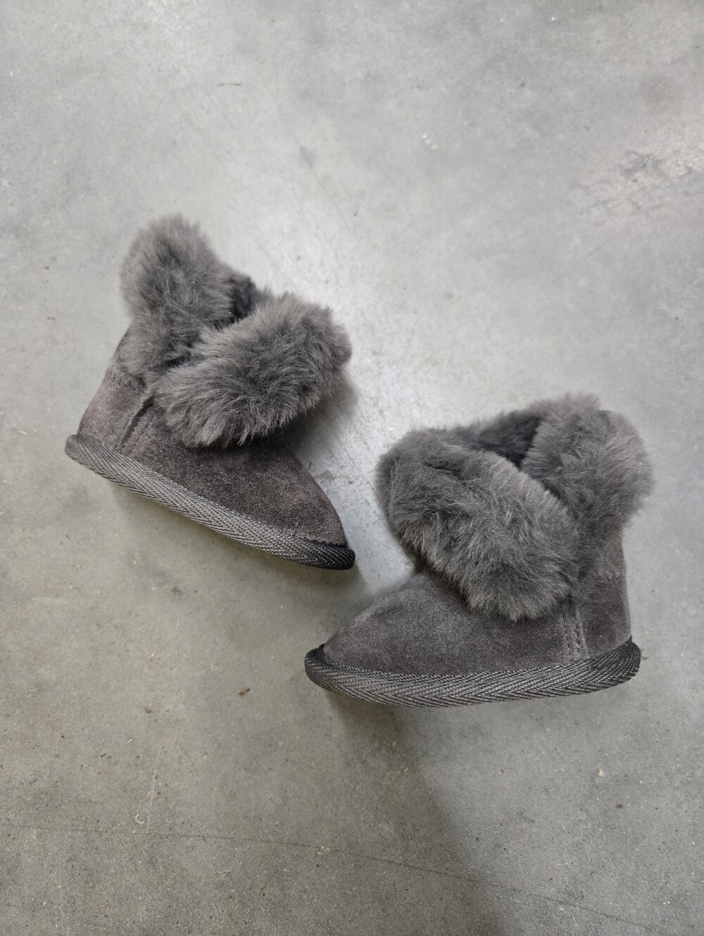 Bearpaw Baby Girl Cozy Furry Winter Boots